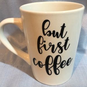 NWOT ☕️ But First Coffee Mug